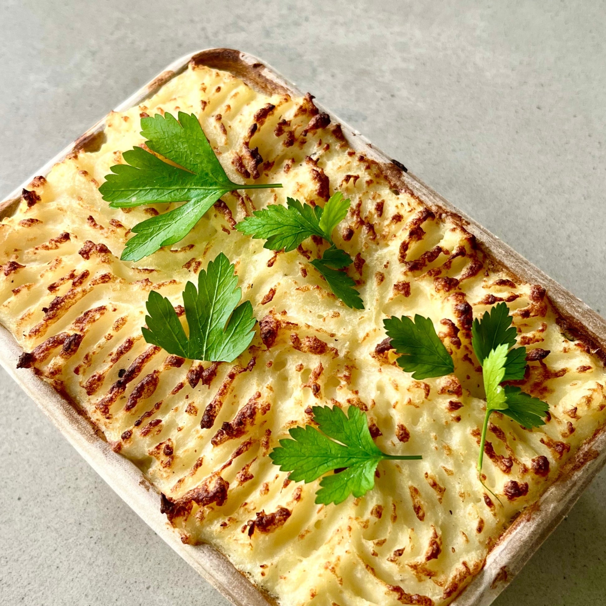 Fish pie with mashed potato topping – seafood meal delivery Northern Rivers
