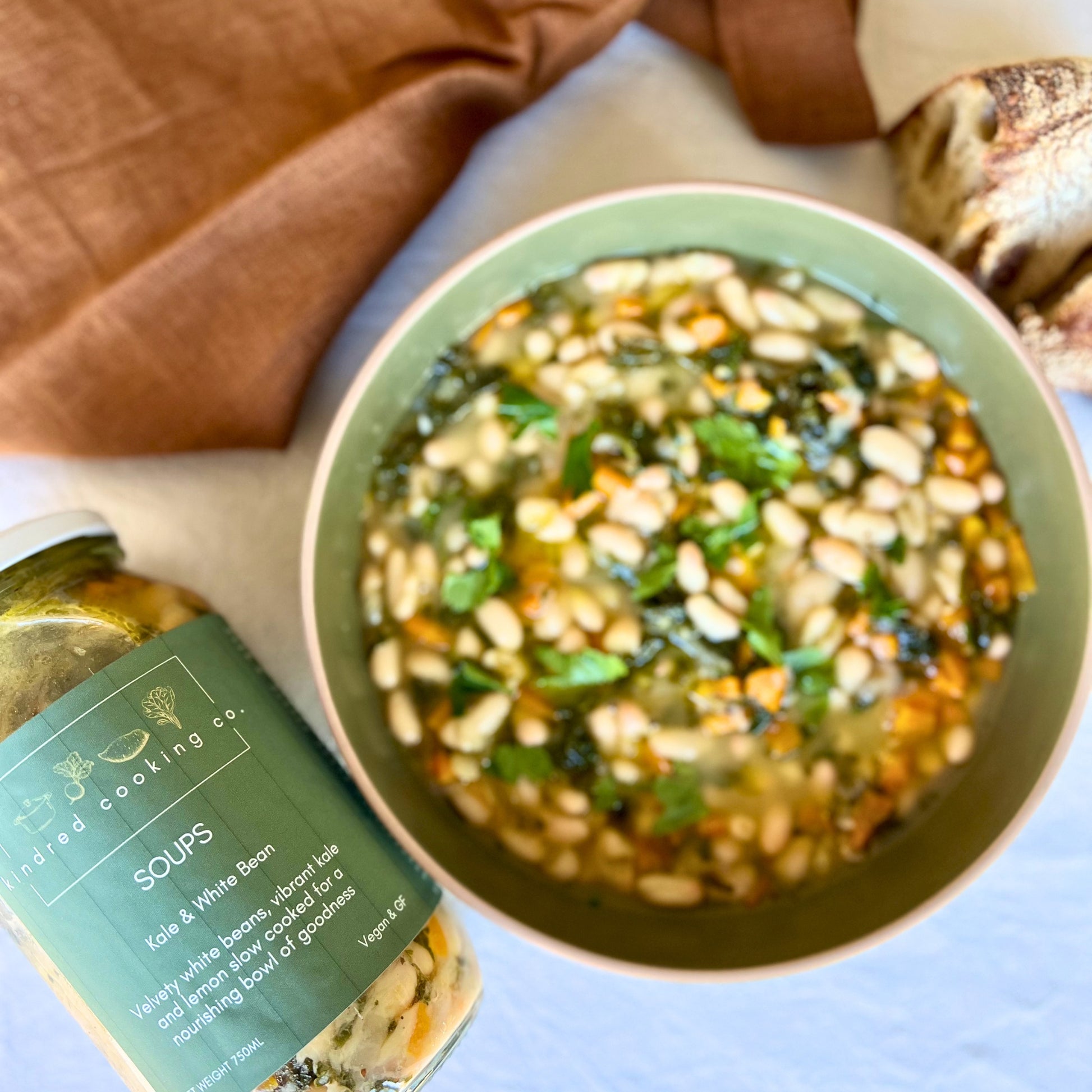 Kale & White Bean Soup (Wholesale)