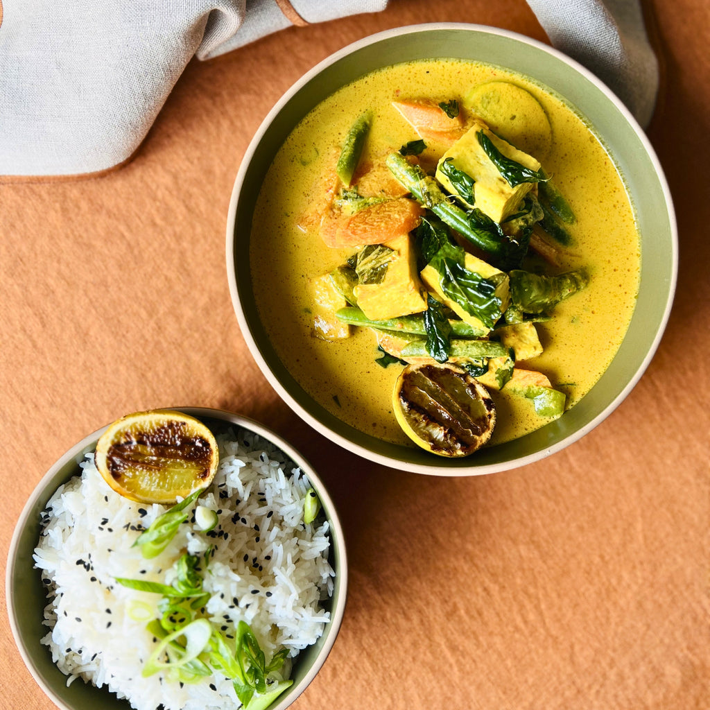 Thai-style Tofu Yellow Curry (Wholesale)