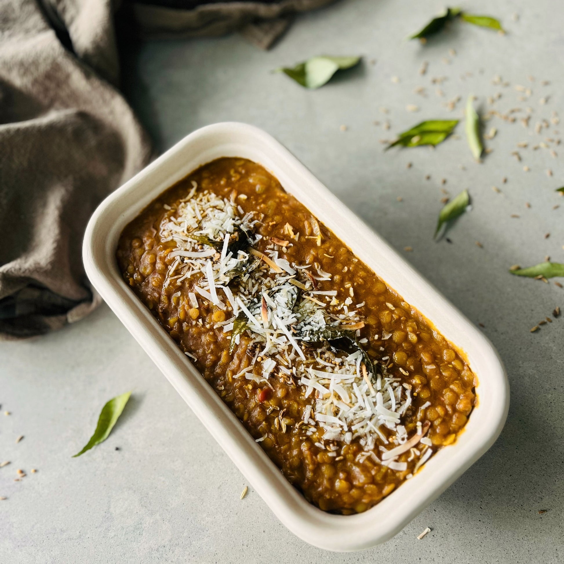 Dahl curry with lentils and spices – vegan meal delivery Northern Rivers