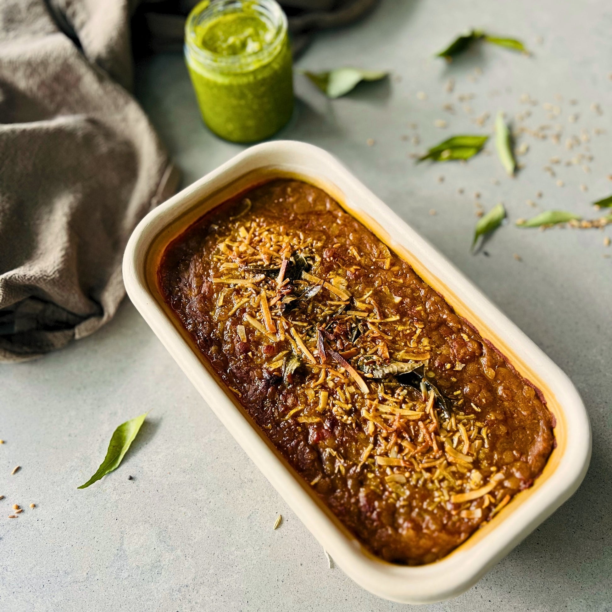 Dahl curry with lentils and spices – vegan meal delivery Northern Rivers