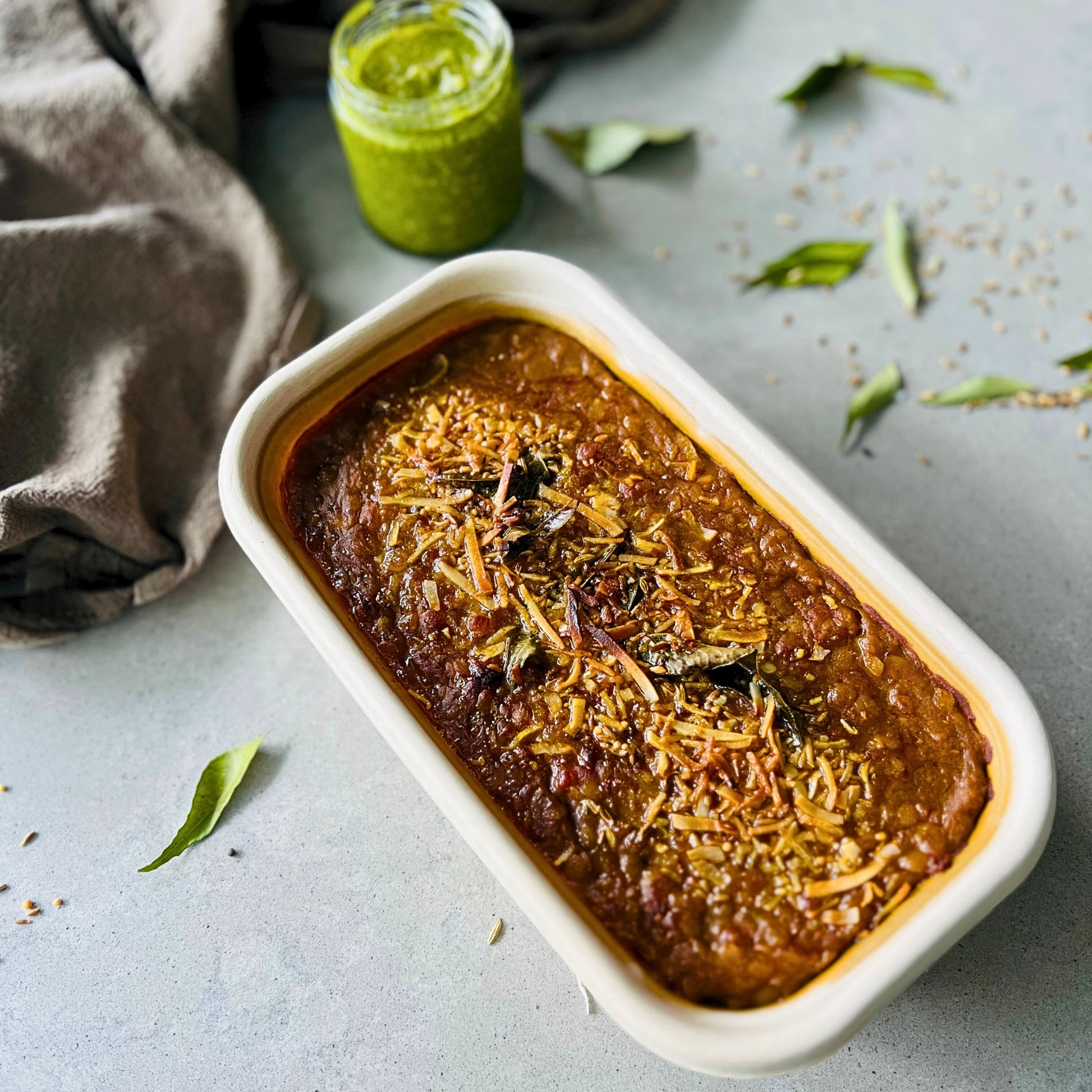 Dahl curry with lentils and spices – vegan meal delivery Northern Rivers