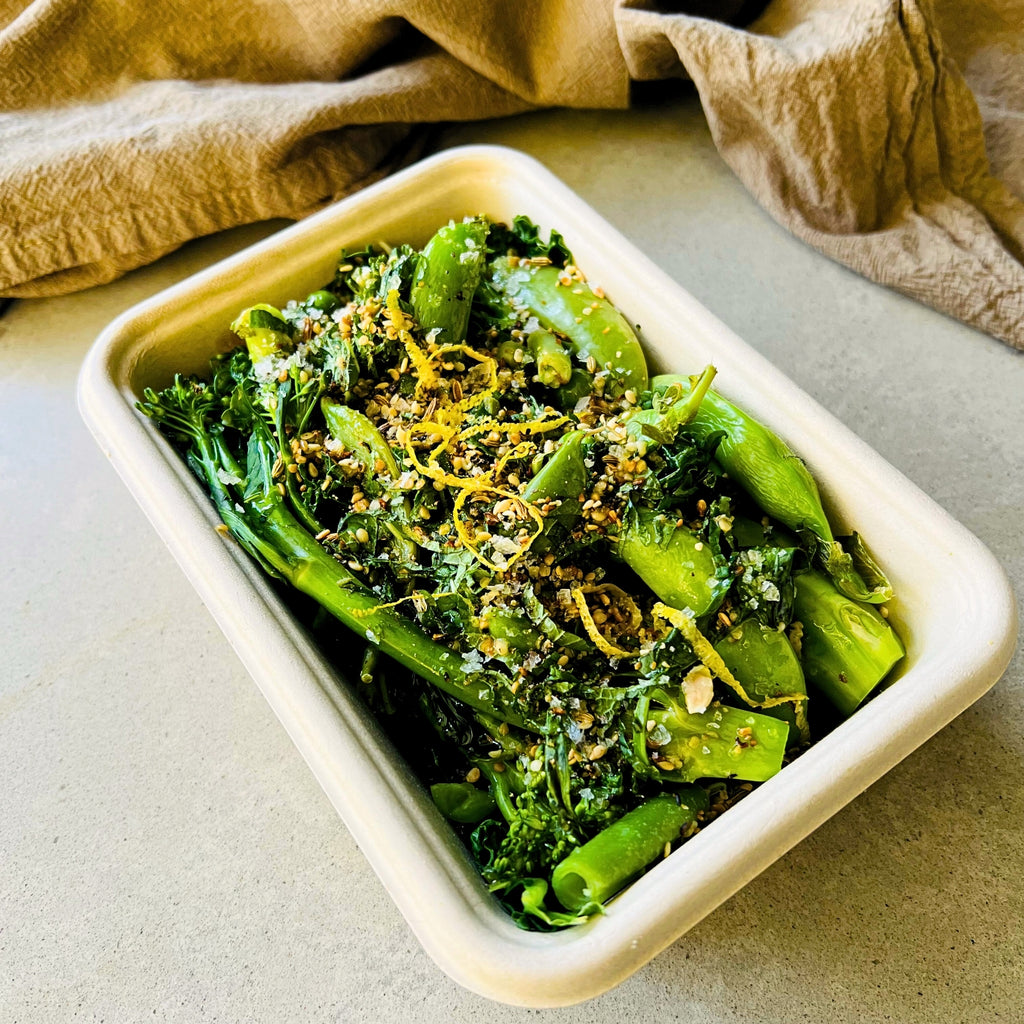 Spring Greens with Fennel Mint & Seeds Northern Rivers