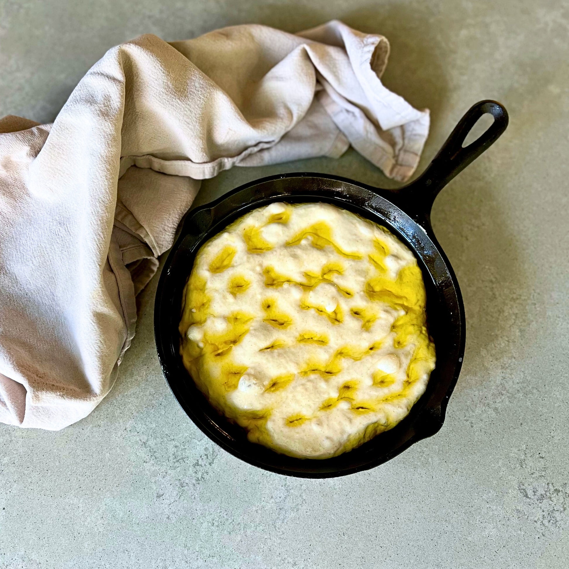 Italian focaccia bread with olive oil – bread delivery Northern Rivers