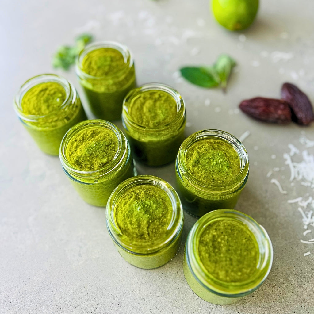 Coconut coriander chutney in jar – delivery Northern Rivers