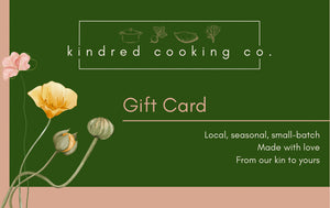 Kindred Cooking Co Gift Card - chef-prepared meals delivered